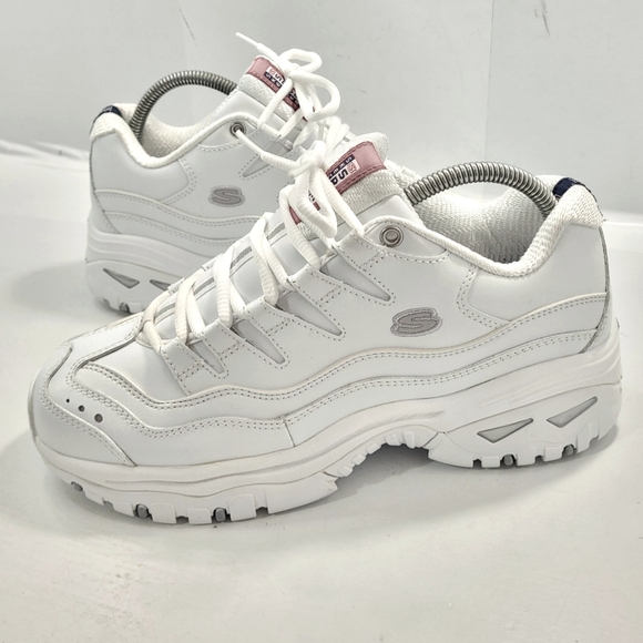 SKECHERS SPORT ENERGY ORBIT MULE WALKING SNEAKERS WOMEN'S SIZE 9.5 WHITE A3 - Picture 16 of 16